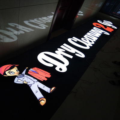 Печатание 3D знака письма канала рекламы формы светлой коробки УЛЬТРАФИОЛЕТОВОЕ осветило UL