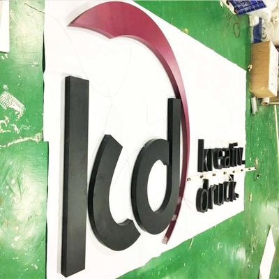 Строя знак 6500K письма фасада 3d подсвеченный