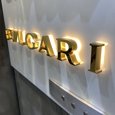 Знаки письма и номеров подсвеченные загоренные для CE RoHS дел