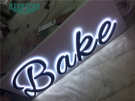 Лазер отрезал подсвеченные письма Signage нержавеющей стали доски 12V знака письма