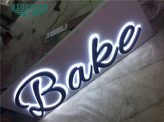 Лазер отрезал подсвеченные письма Signage нержавеющей стали доски 12V знака письма