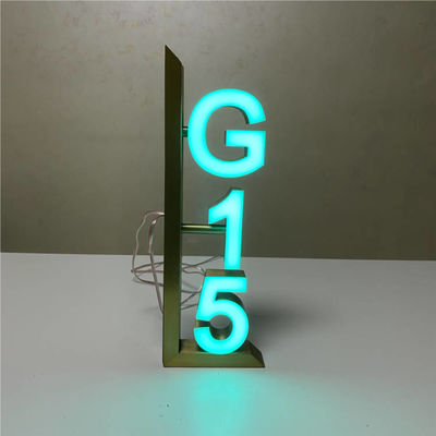 Знаки числа гостиничного номера ODM OEM привели номерной знак 12V двери дома