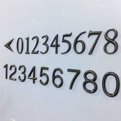 Знаки числа дома имени комнаты офиса современные не загорелись