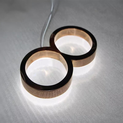 Номерные знаки DC12V двери гостиницы знака числа дома зеркала золота