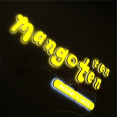 Рекламировать Signage 12VDC писем СИД Shopfront акриловый