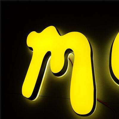 Рекламировать Signage 12VDC писем СИД Shopfront акриловый