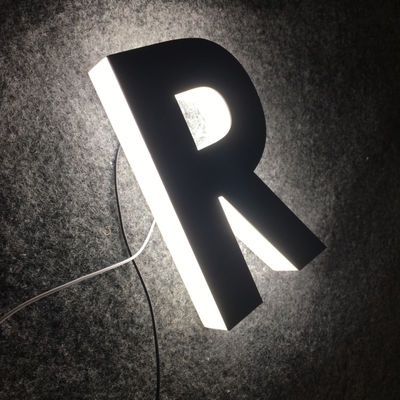 Реклама магазина знака пластикового алфавита ODM OEM акриловая загоренная передняя