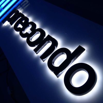 Знаки писем Shopfront просвечивающие акриловые подсвеченные 40cm для компаний