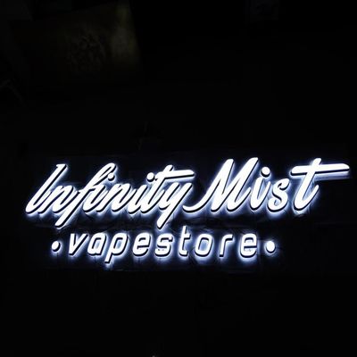 Двойные стороны освещая нержавеющую сталь писем СИД акриловую помечая буквами Signage AC110V-240V