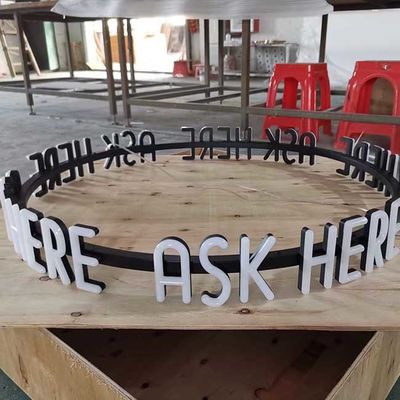 6500K привело Lit знака письма канала передний для гостиницы ресторана