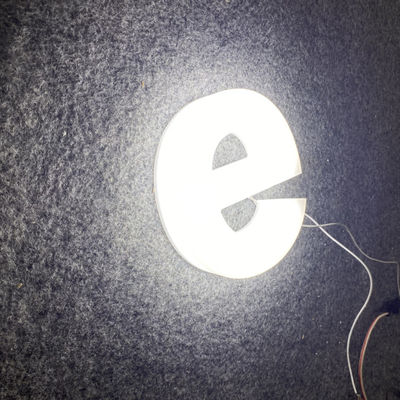 Крытые акриловые света 3d знаки письма вверх 50000 часов продолжительности жизни