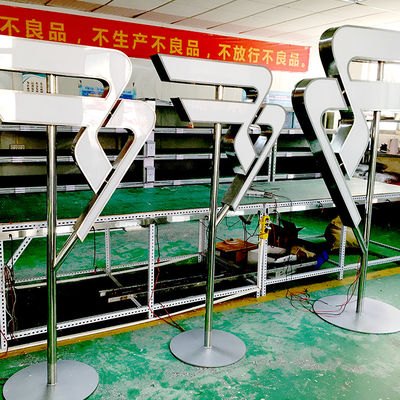 SMD5050 привело часов деятельности акрилового знака письма 3D Freestanding 50000