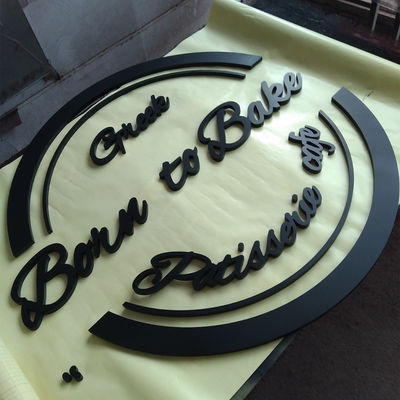 Акриловый знак письма 3D не осветил письма знака логотипа держателя стены логотипа дела