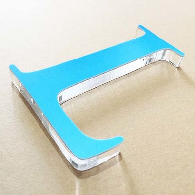 Алфавит крытого письма знака 2мм письма логотипа 3Д офиса акриловый с УЛЬТРАФИОЛЕТОВЫМ печатанием