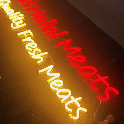 Изготовленным на заказ приведенные рестораном цвета неоновой вывески 22 для домашнего CE ROHS