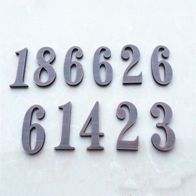 Письма металла стального дома винтажные и UL знаков номеров анти- кисловочный