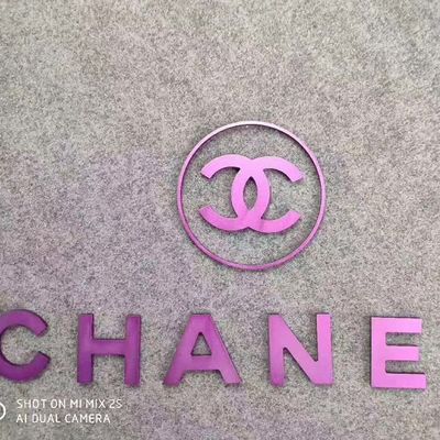 Знак металла рекламы 3d изготовленный на заказ алюминиевый помечает буквами анти- ржавчину