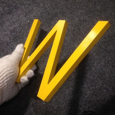 знака письма 15mm 3d Кристл логотип акрилового УЛЬТРАФИОЛЕТОВЫЙ напечатанный не токсический