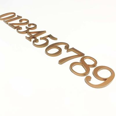 CE ROHS знаков числа двери плоского отрезка знака письма вне акрилового твердый акриловый