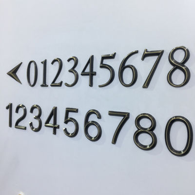 Загоренная нержавеющая сталь 304 знака адреса металла привинчивает держатель