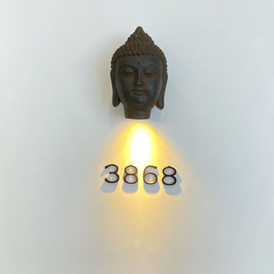 Загоренная нержавеющая сталь 304 знака адреса металла привинчивает держатель