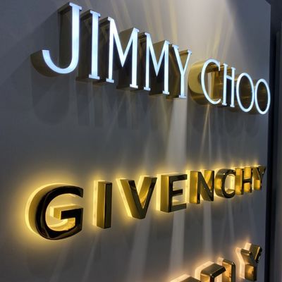 Логотип металла и помечать буквами лазер знака 12VDC магазина передний отрезали