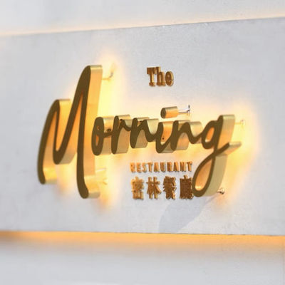 Логотип металла и помечать буквами лазер знака 12VDC магазина передний отрезали