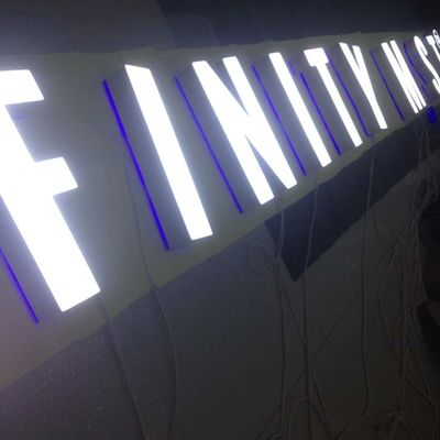 Знака магазина держателя 3-5mm стены письма канала Lit акрилового переднего передние для магазинов