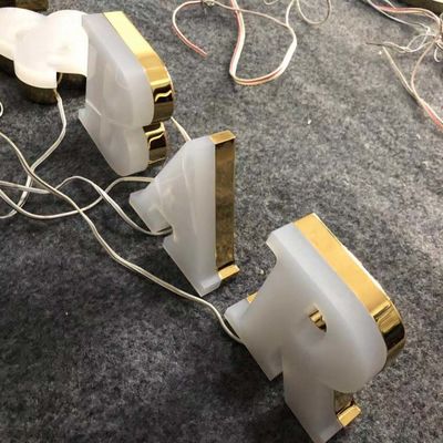 ржавчина писем канала знака стены логотипа 12mm Акрилов Компания алюминиевая анти-