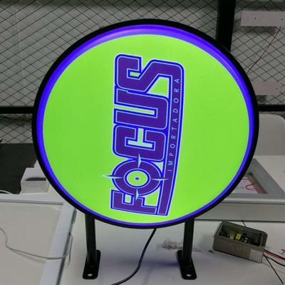 На открытом воздухе анти- УЛЬТРАФИОЛЕТОВЫЙ вакуум формируя двойник Thermoforming Signage светлой коробки встал на сторону