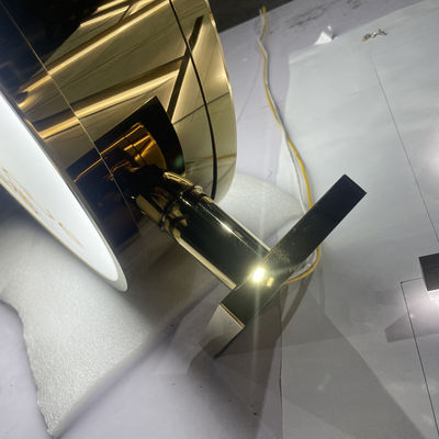 Круглый светящий акриловый магазин Signage Lightbox использует септическое анти- ржавчины анти-