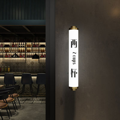 Signage коробки света держателя стены CE ROHS привел шильдик Shopfront Адвокатуры пива