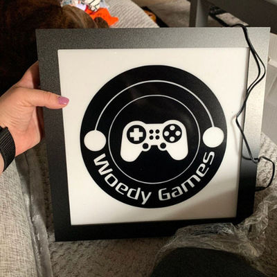 Signage коробки света держателя стены CE ROHS привел шильдик Shopfront Адвокатуры пива