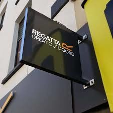 Шильдик Lightbox дела улицы знака светлой коробки круга HIGHSPAN на открытом воздухе