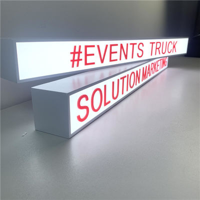 Шильдик Lightbox дела улицы знака светлой коробки круга HIGHSPAN на открытом воздухе