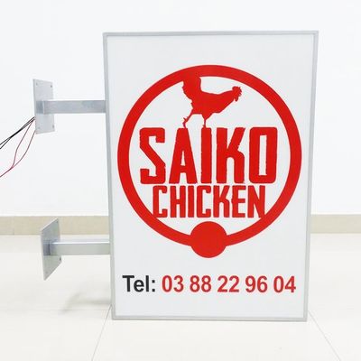 Реклама Signage 3D коробки света розничного магазина UL ROHS крытая
