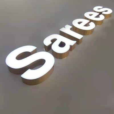 Windproof акриловая передняя доска знака Lit 3D 50000 часов продолжительности жизни