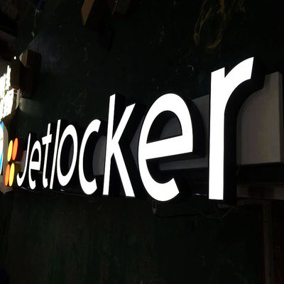 Привлекательный прочный знак письма 3d привел доску ресторана канала акриловую 3mm