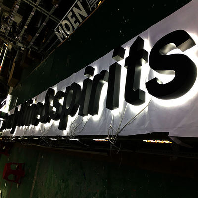 Signage писем канала UL подсвеченным загоренный OEM помечает буквами Signage светлой коробки