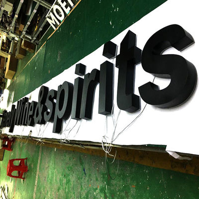 Signage писем канала UL подсвеченным загоренный OEM помечает буквами Signage светлой коробки