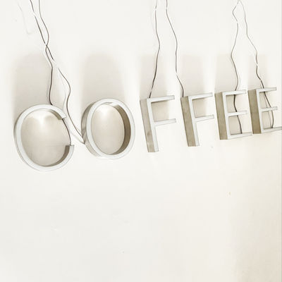 Изготовленный знак писем 3d металла рекламируя Signage 12vdc 200mm Shopfront