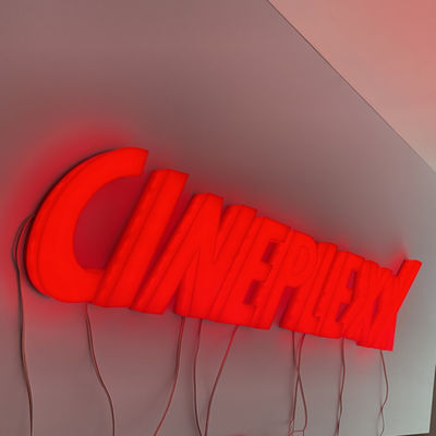 Изготовленный на заказ помечая буквами алфавит Dc12v 5cm граффити знака письма 3d крутой