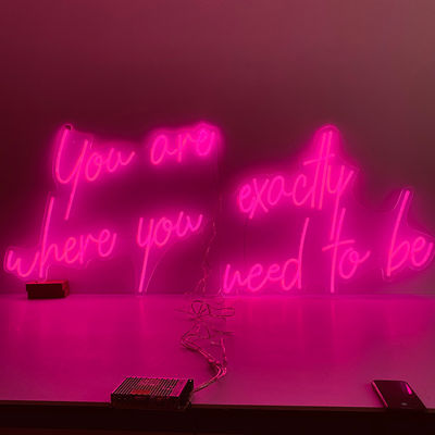 HIGHSPAN персонализировало неоновые письма канала 3d с акриловой доской