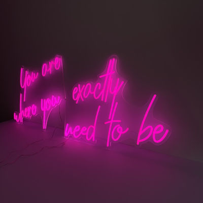 HIGHSPAN персонализировало неоновые письма канала 3d с акриловой доской