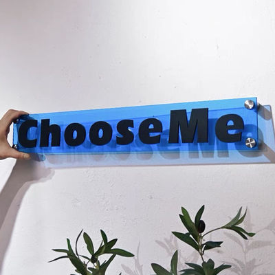 Вдохновляющие белые акриловые письма алфавита рекламируя изготовленные акриловые письма