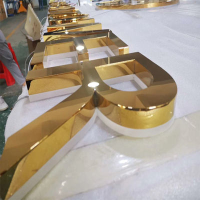 Изготовленная глубина знака 3cm-15cm письма логотипа 3D магазина розничной торговли