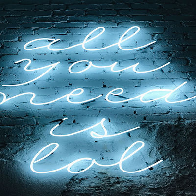 ODM OEM писем неоновой вывески высокой прозрачности акриловый